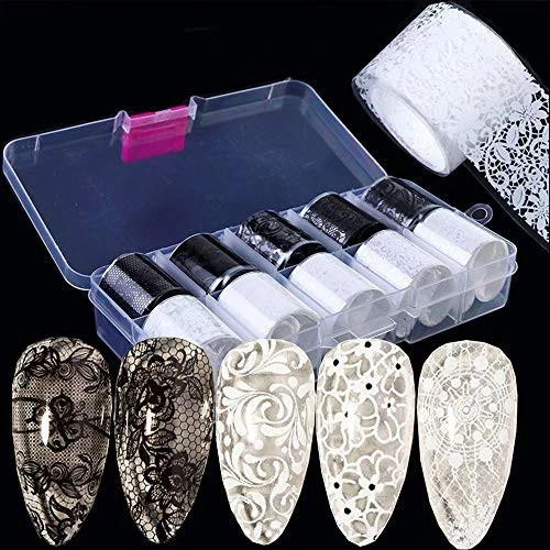 Rolls black white flower - black,