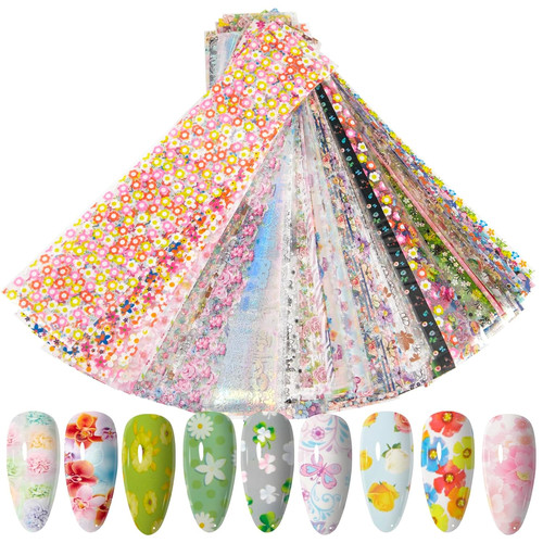300 sheets nail transfer foil - 300,