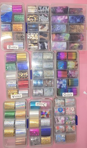 Nail foils - nail, decals