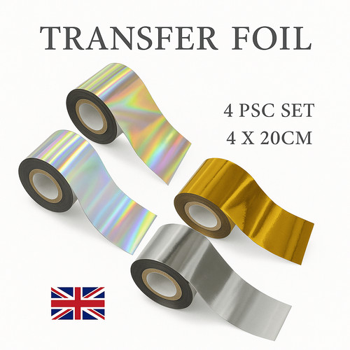 Holographic nail foils wraps - holographic,