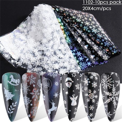 Nail foil kit sheets - nail,