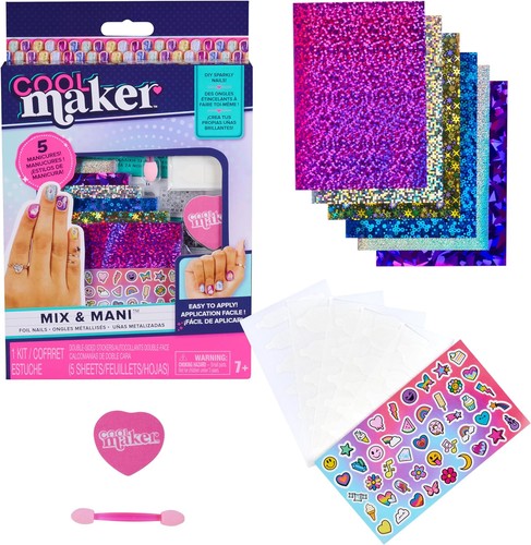 Cool maker glam foil nails - maker,,