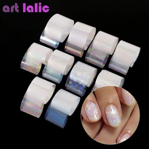 Nail art foil holographic - nail,